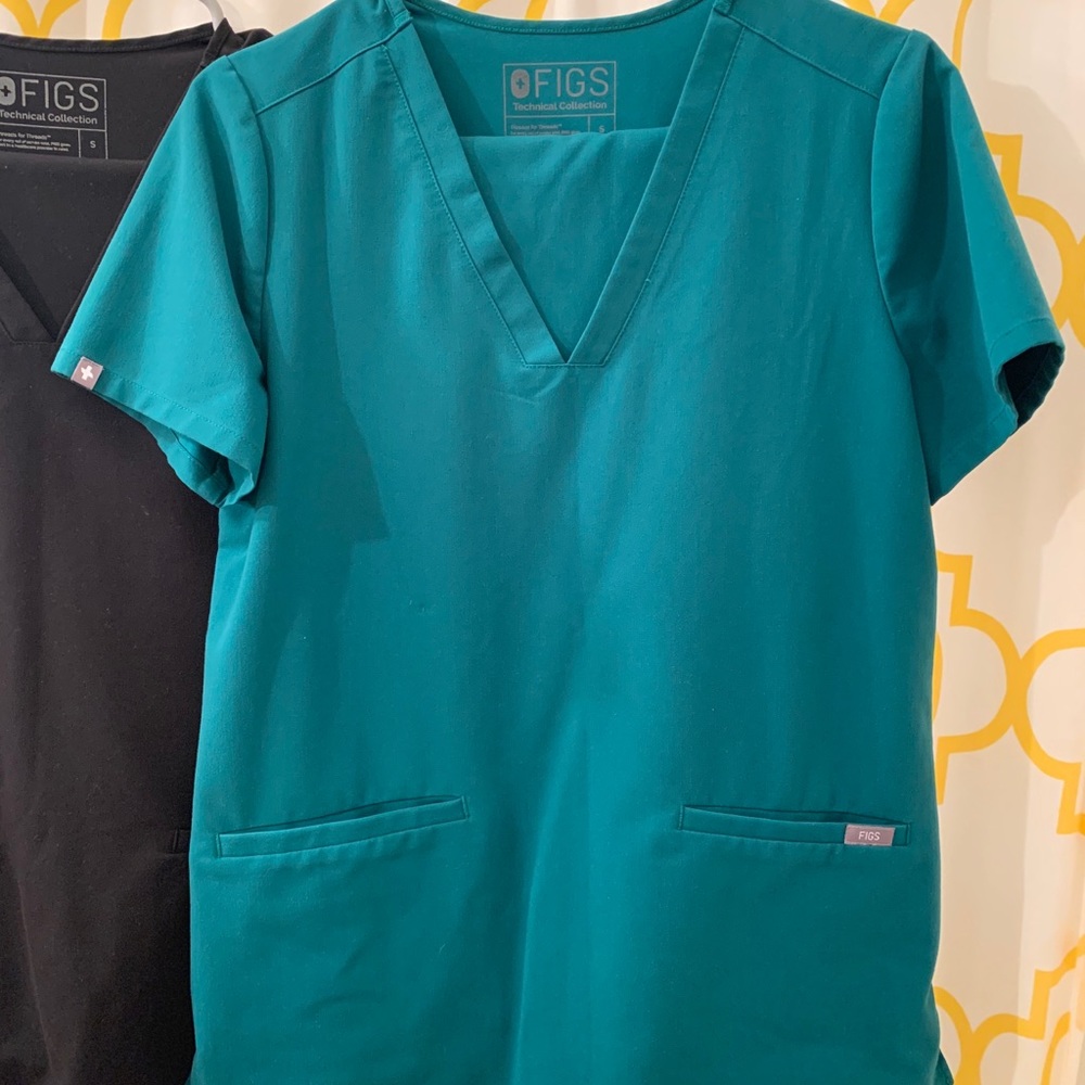 Figs Scrubs Green